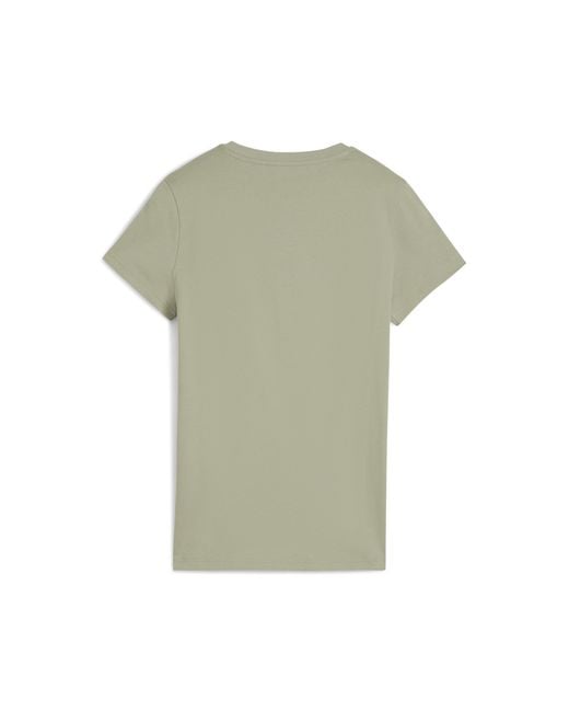 T-Shirt Con Grafica Varsity Da Donna, Abbigliamento, Lux Army di PUMA in Green