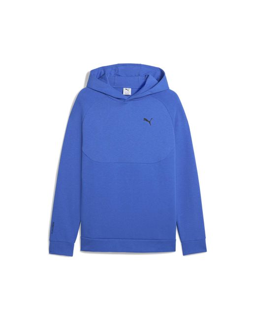 PUMA Blue Tech Hoodie for men