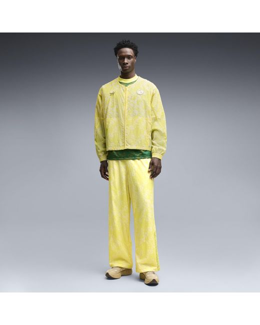 PUMA Yellow X Senegal X Salehe Bembury King Track Jacket for men