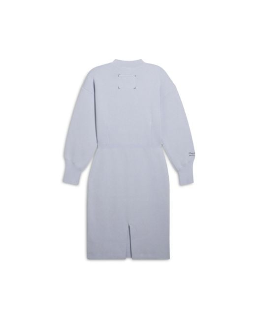 long sleeved blue dress Dark Blue Long Sleeve Linen Maxi Dress