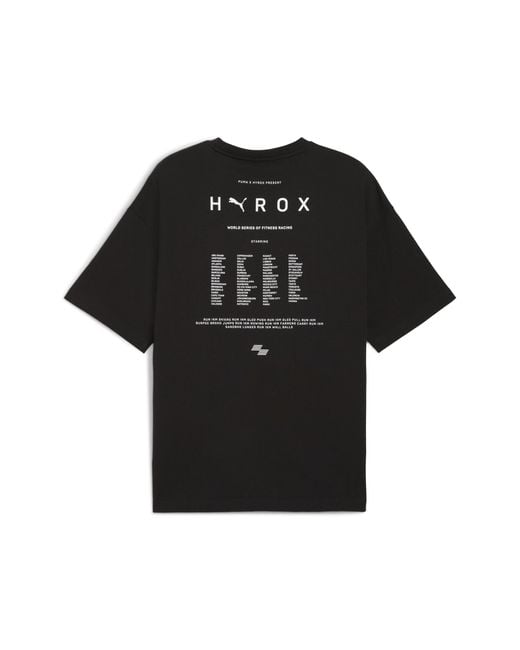 PUMA X Hyrox Lifestyle T-Shirt Voor Maat in het Black voor heren