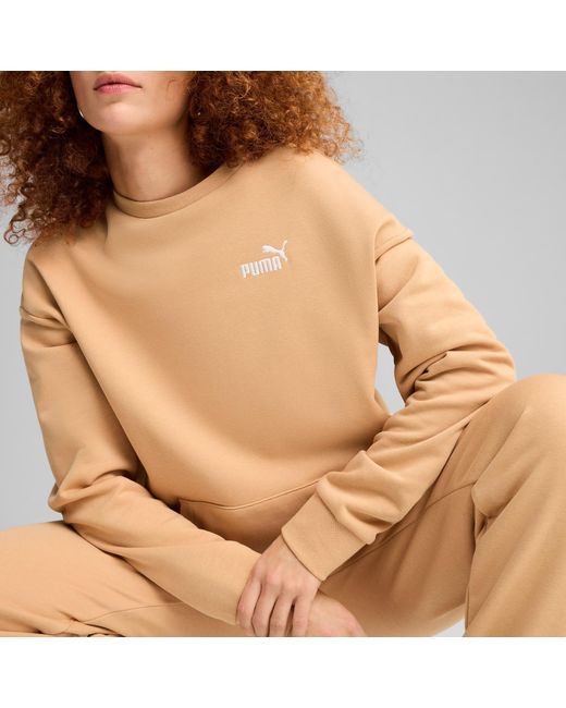 PUMA Relaxed joggingpak in het Natural