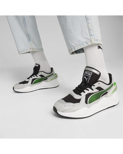 PUMA White Rs-x 40th Anniversary Sneakers