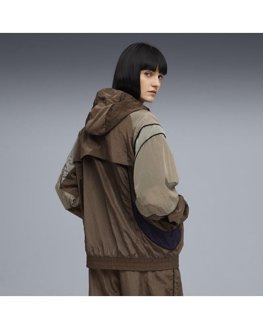Giacca Ripstop Clrt Abbigliamento, Marrone di PUMA in Brown
