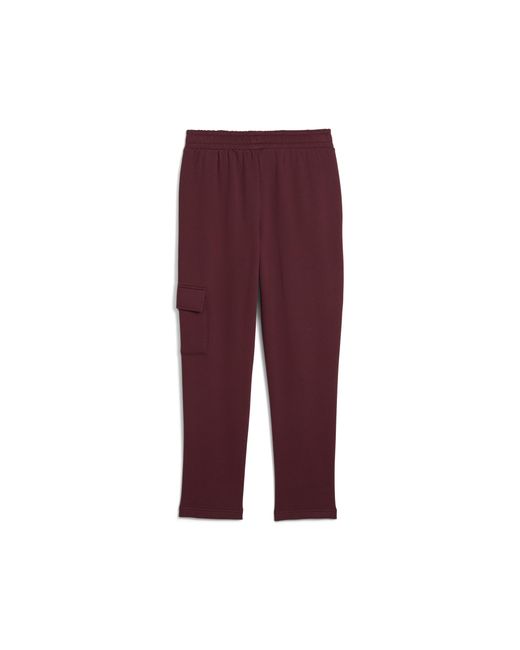 PUMA Purple Elevated Essentials Cargo Pants for men