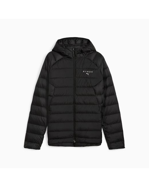 PUMA X Hyrox Donsjack Met Capuchon in het Black