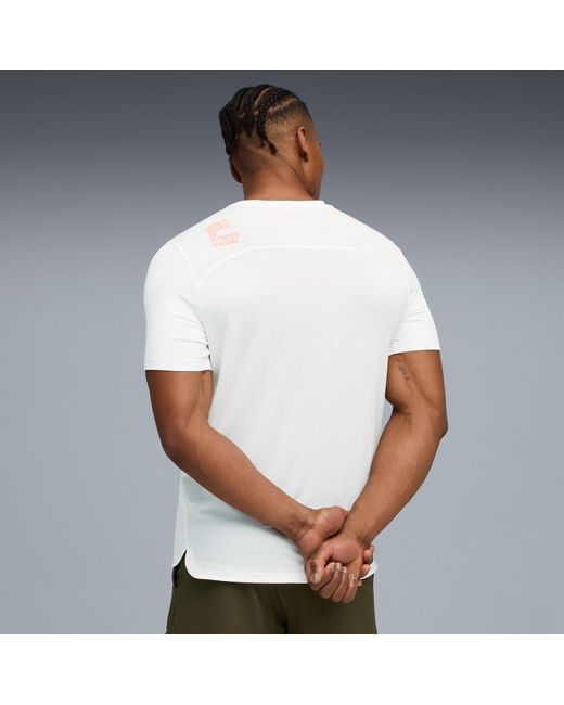 PUMA White X Hyrox Cloudspun Thermoadapt T-Shirt for men