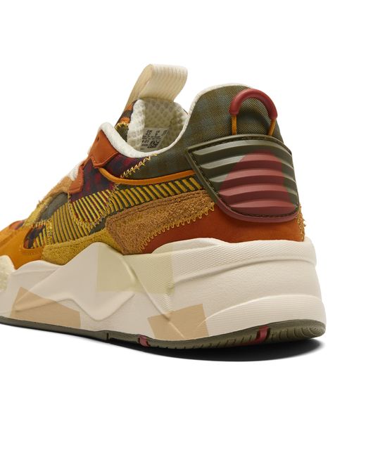 PUMA Brown Rs-X Hyper Prep Fall Sneakers