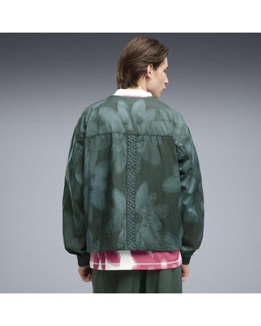 PUMA Green X Austria X Salehe Bembury King Track Jacket for men