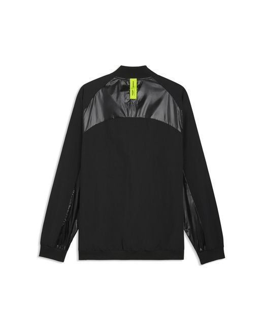 PUMA Black X Aston Martin Aramco F1Â Team Bomber Jacket for men