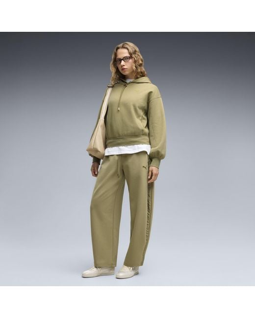 PUMA Green Her Relaxed Barrel Leg Pants