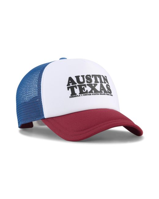 PUMA Blue Formula 1Â Austin Trucker Cap