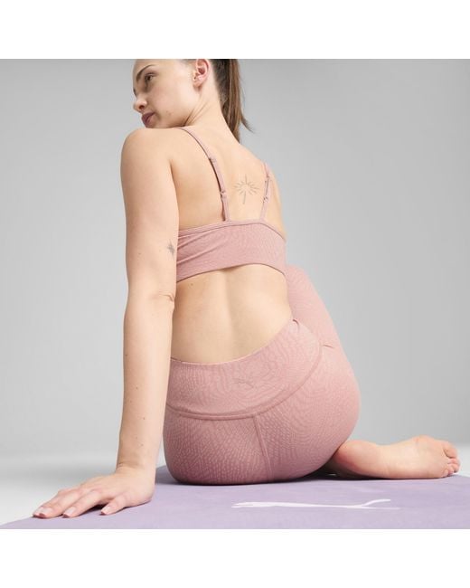 PUMA Pink MOVE CLOUDSPUN Hochgeschnittene-7/8 Leggings