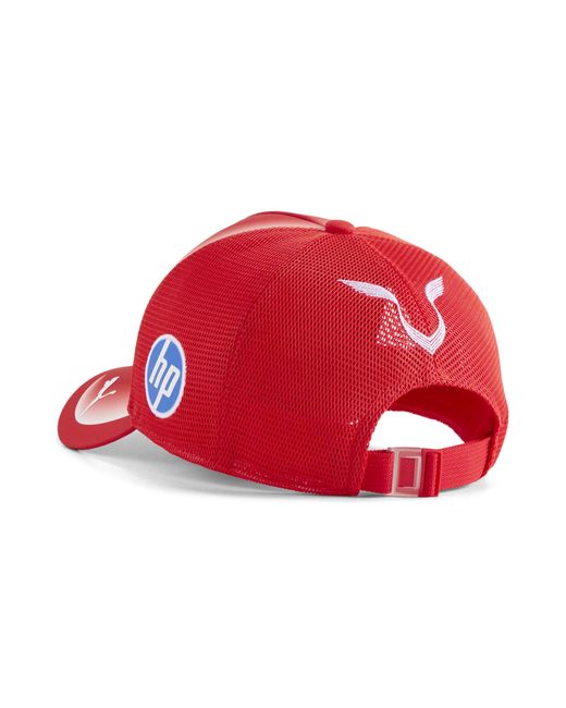 PUMA Red Scuderia Ferrari Hp Replica Hamilton Trucker Cap