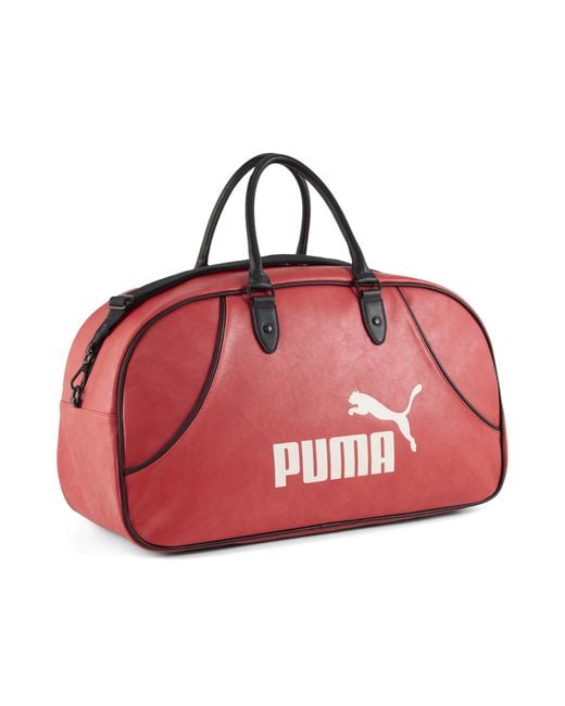PUMA Red Archive Grip Bag