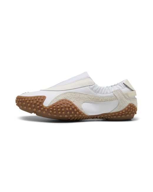PUMA White Mostro Move Sneakers
