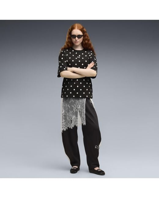 PUMA Black Oversized T-Shirt