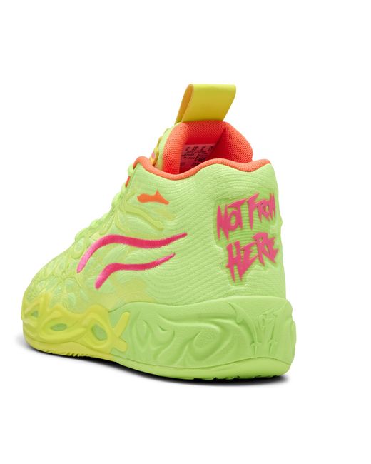 PUMA Green X Lamelo Ball Mb.04 Gem Basketball Shoes for men
