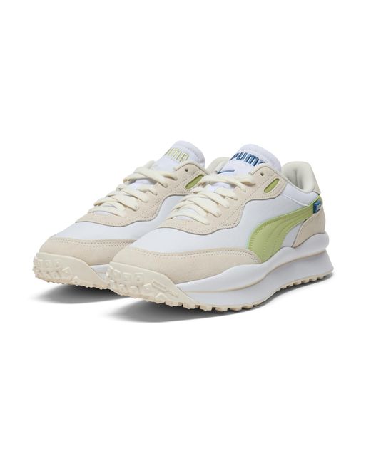PUMA White Style Rider Play On Sd Shoes