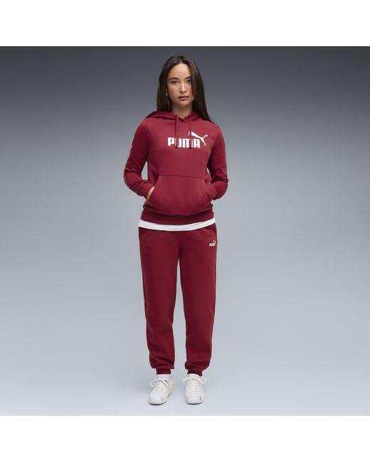 PUMA Red Ess No. 1 Logo Hoodie