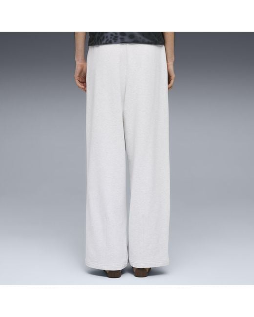 PUMA White Peach Touch Sweatpants