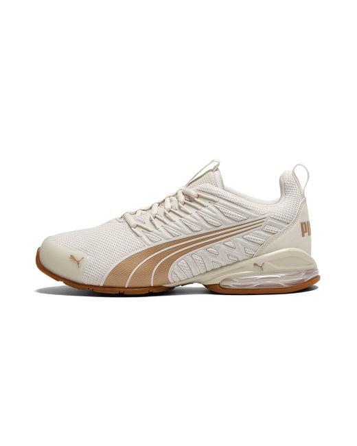 PUMA White Voltaic Evo Training Shoes