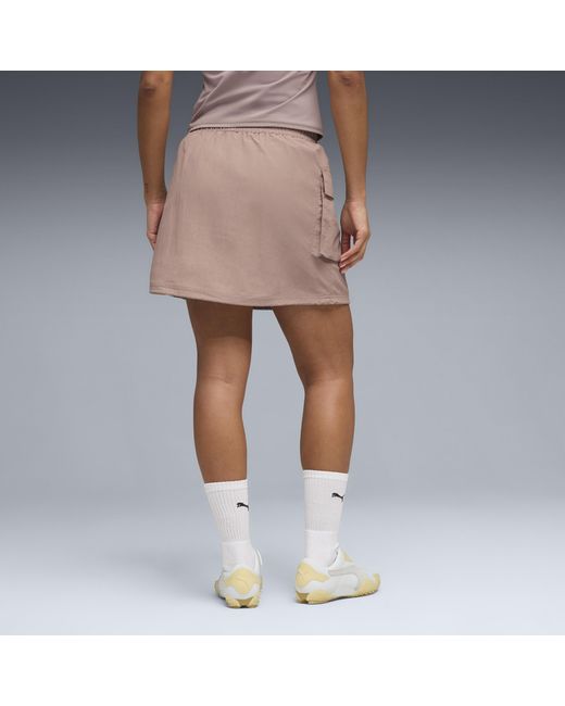 PUMA Brown Wardrobe Essentials Cargo Skirt
