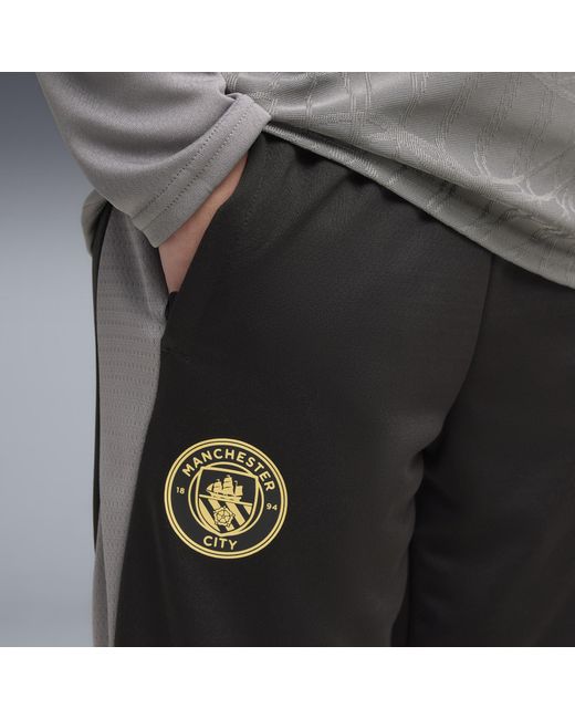 Pantaloni Da Allenamento Manchester City Per Ragazzi, Accessori, Nero di PUMA in Black