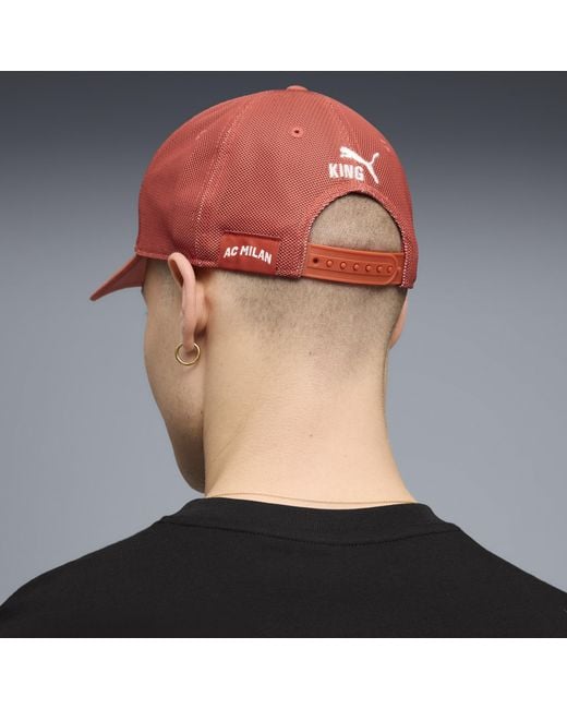 PUMA Red Ac Milan King Trucker Hat