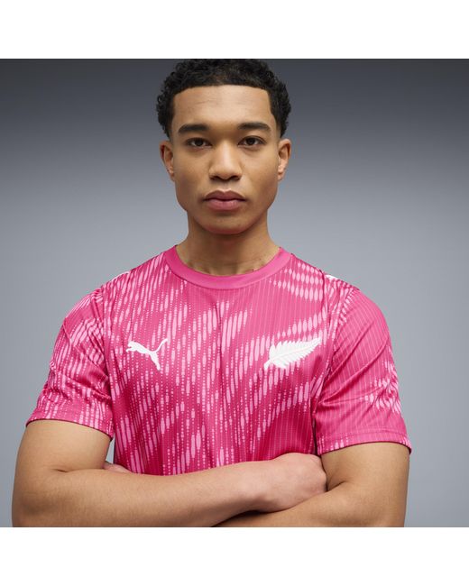 PUMA Pink X New Zealand X Salehe Bembury Goalkeeper Jersey for men