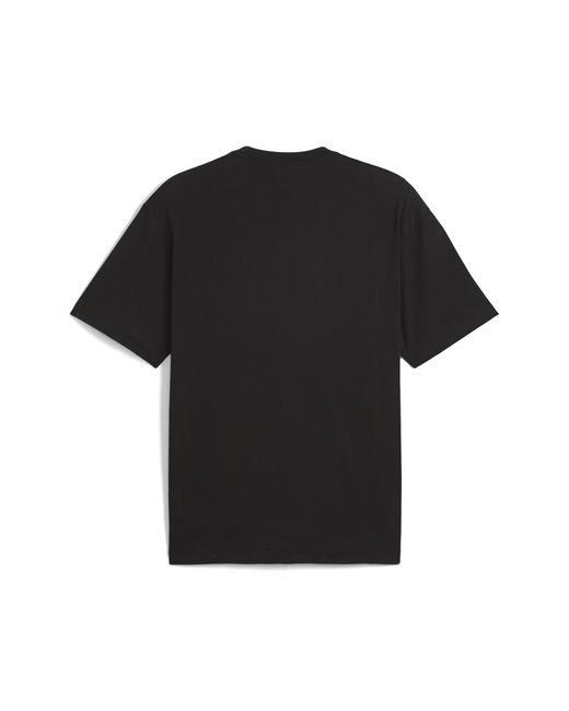 PUMA Concept 2 Amsterdam Relaxed T-Shirt Voor in het Black voor heren