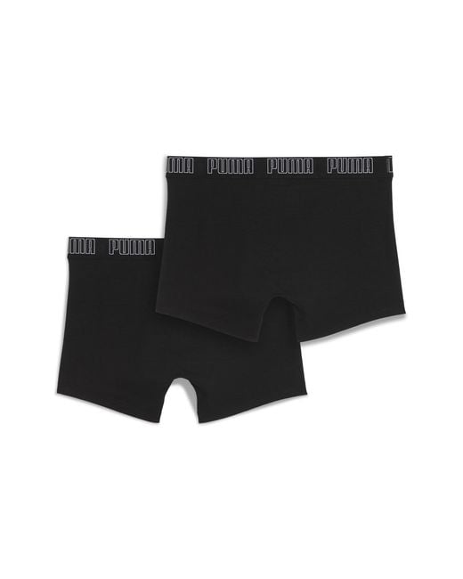 PUMA Trunks 2er-Pack in Black für Herren