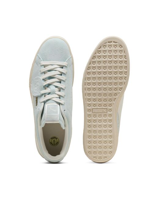 PUMA Blue Charles F. Stead Suede Sneakers