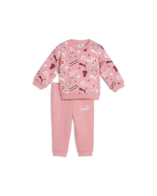 PUMA Pink Minicats Jogginganzug Baby, Kleidung, Rosascape