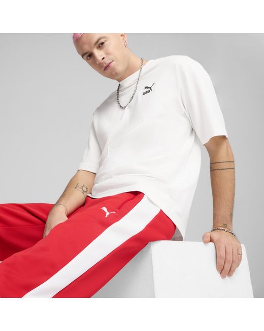 PUMA T7 ALWAYS ON Trainingshose in Red für Herren