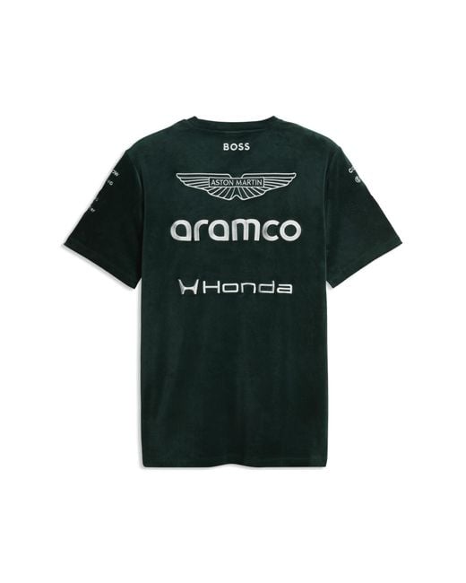 PUMA Green X Aston Martin Aramco F1 Team Replica T-Shirt for men