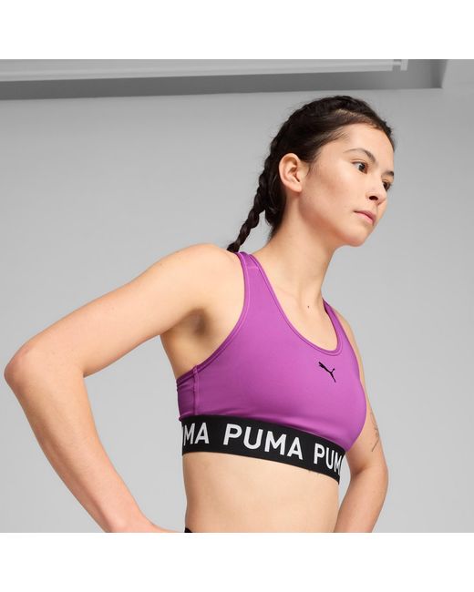 PUMA 4keeps Elastische Beha in het Pink