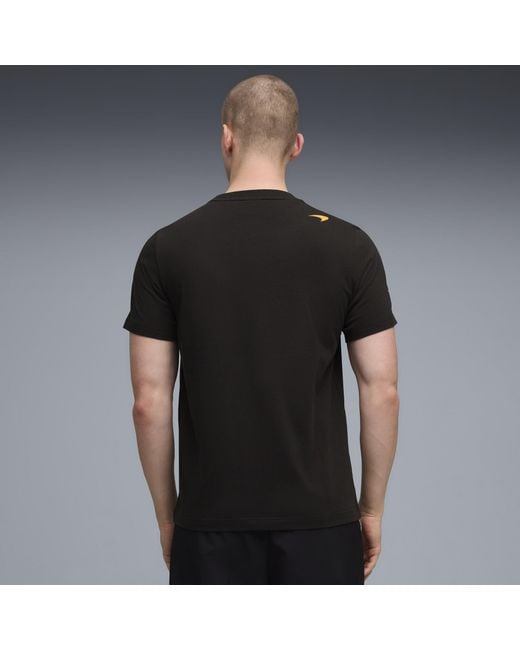 PUMA Black Mclaren Racing Oscar Piastri Driver T-shirt for men