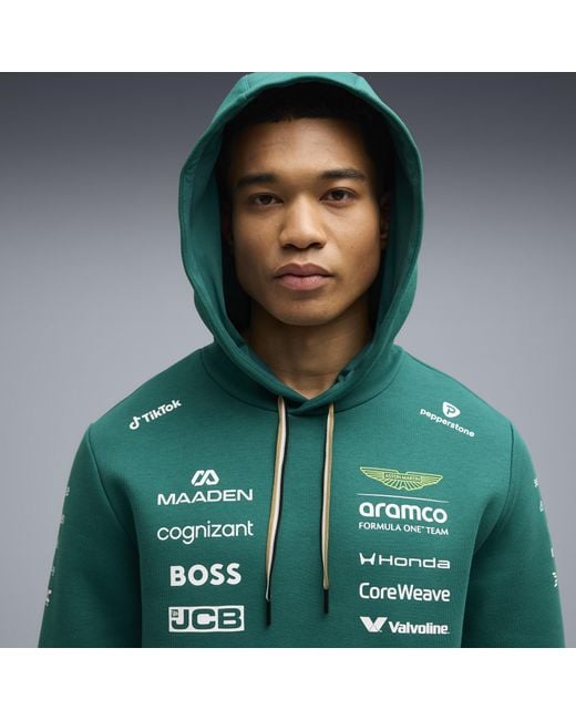 PUMA Green X Aston Martin Aramco F1 Team Replica Hoodie