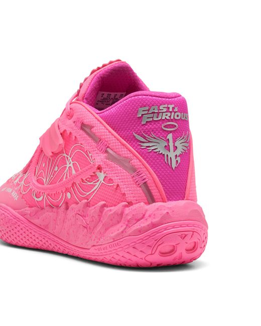 PUMA Pink X Fast & Furious Mb.05 Miami Basketball Shoes