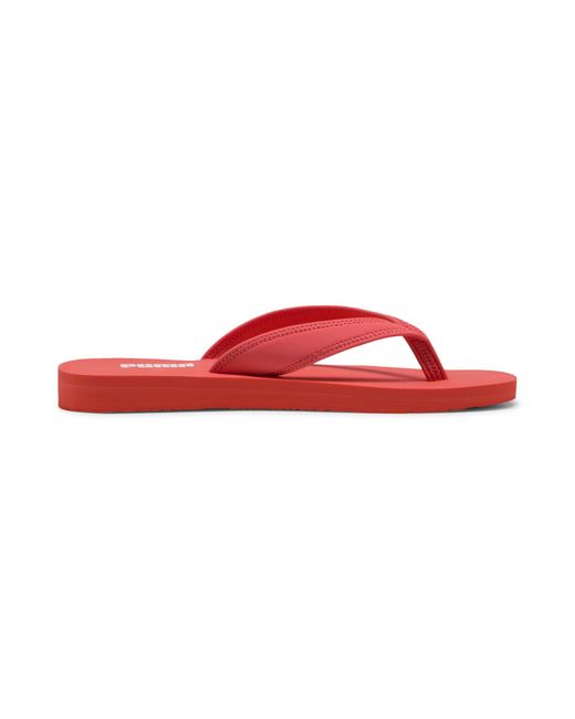 PUMA Red Sandy Flip-Flops Damen
