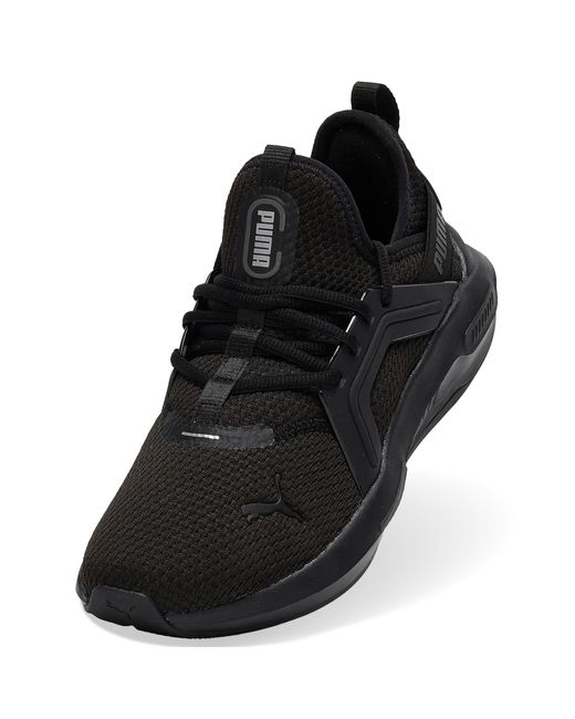 PUMA Black Softride Enzo 5 Wide Sneakers