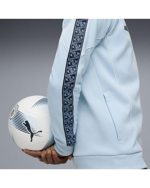 PUMA Manchester City King Anthem Jacke Herren, Kleidung in Blue für Herren