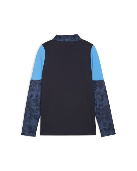 PUMA Blue Olympique De Marseille Trainingstop Teenager, Kleidung, /Azure