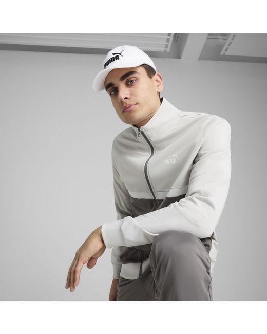 PUMA White Ess No.1 Logo Baseball Cap