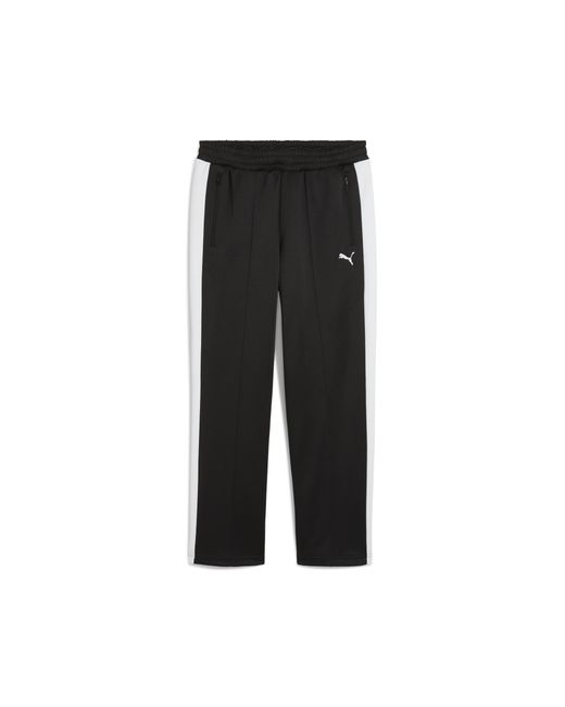PUMA Black T7 Relaxed Track Pants for men