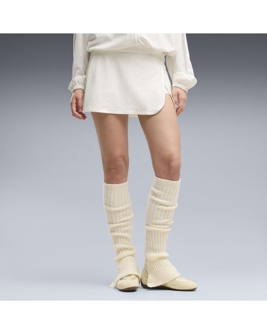PUMA White Lace Pack T7 Skort Shoes