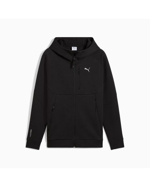 PUMA Black Tech Full-Zip Hoodie for men