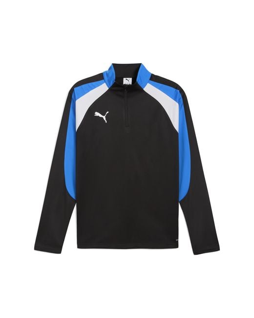 PUMA Individualliga Top Mit Viertellangem Reißverschluss Herren, Sport, /Weiß/Ultra Blau in Blue für Herren