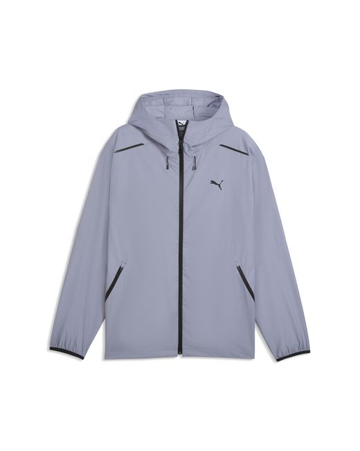 PUMA Blue Tech Relaxed Track Jacket for men